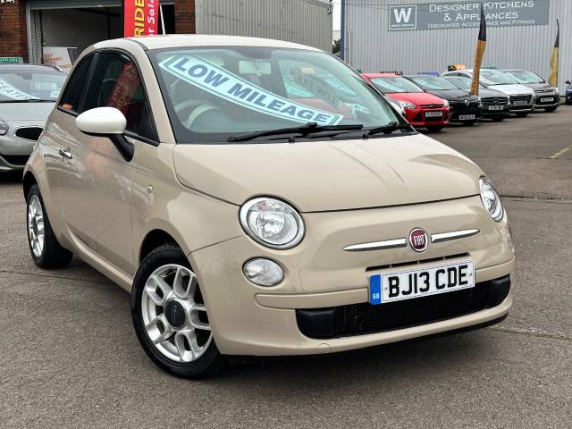 Fiat 500 0.9 TwinAir Colour Therapy 3dr Hatchback Petrol Beige