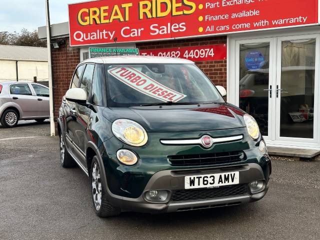 Fiat 500l 1.3 Multijet 85 Trekking 5dr MPV Diesel Green/white
