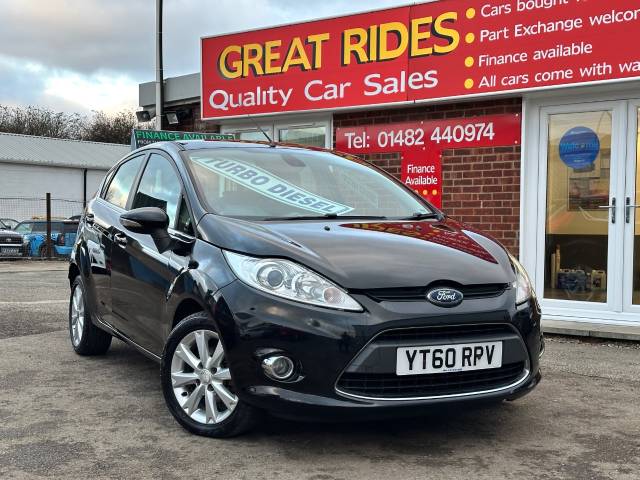 Ford Fiesta 1.4 TDCi Zetec 5dr Hatchback Diesel Black