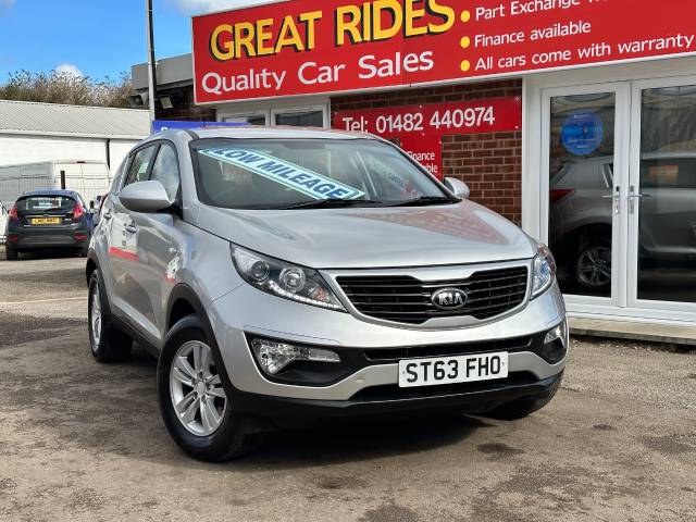 Kia Sportage 1.6 GDi 1 5dr Estate Petrol Silver