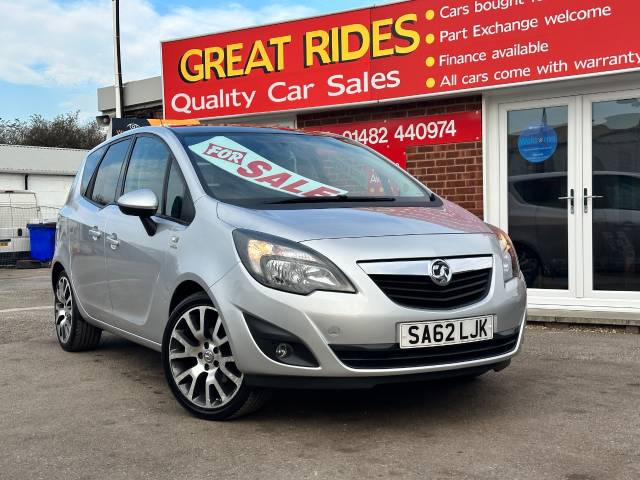 Vauxhall Meriva 1.4i 16V Active Limited Edition 5dr MPV Petrol Silver