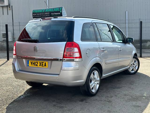 2012 Vauxhall Zafira 1.6i [115] Exclusiv 5dr