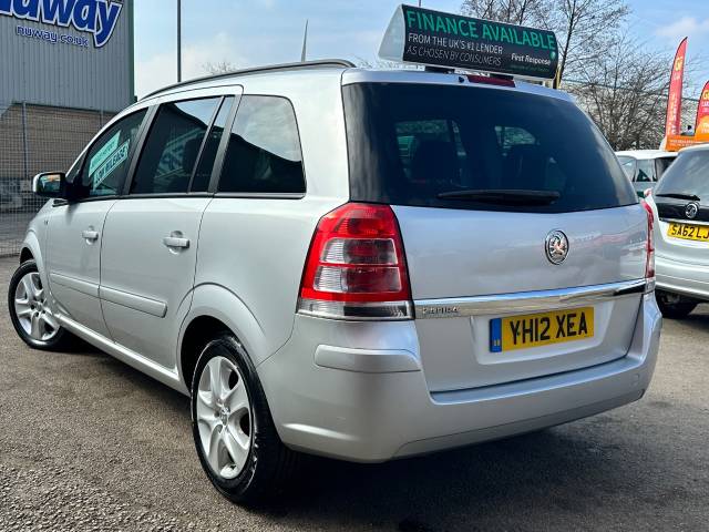 2012 Vauxhall Zafira 1.6i [115] Exclusiv 5dr