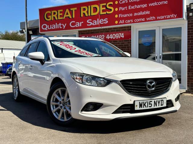 Mazda 6 2.2d SE-L Nav 5dr Estate Diesel White
