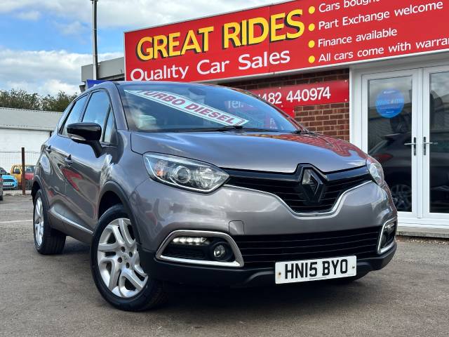 Renault Captur 1.5 dCi 90 Dynamique MediaNav Energy 5dr Hatchback Diesel Grey