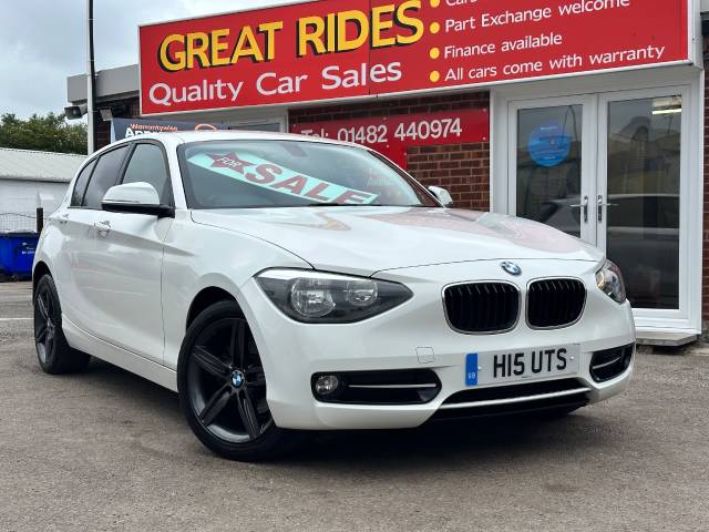 BMW 1 Series 1.6 116i Sport 5dr Hatchback Petrol White