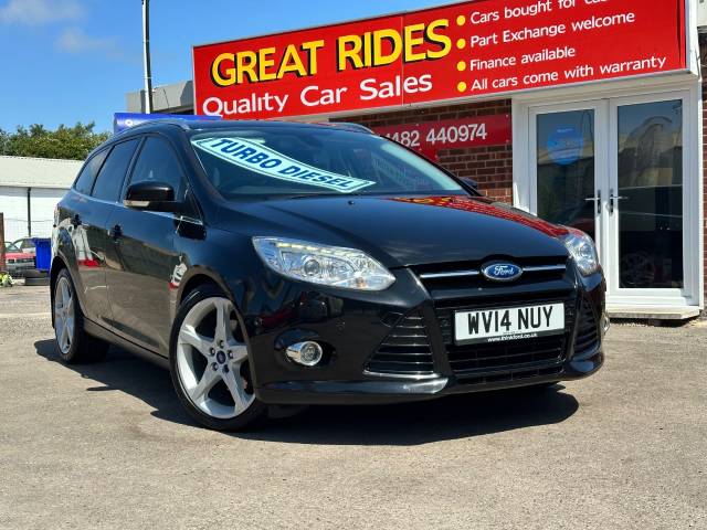 Ford Focus 2.0 TDCi 163 Titanium X 5dr Estate Diesel Black