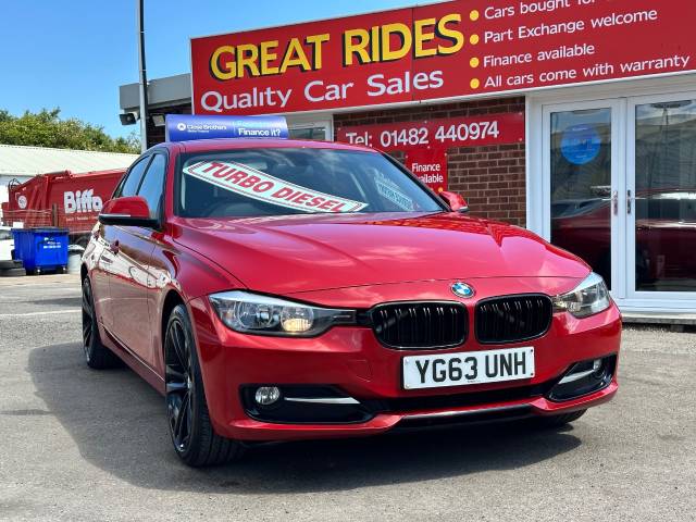 BMW 3 Series 2.0 318d Sport 4dr Saloon Diesel Red