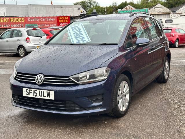 Volkswagen Golf Sv 1.6 TDI 110 SE 5dr DSG MPV Diesel Blue