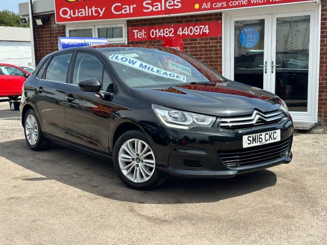 Citroen C4 1.6 BlueHDi Feel 5dr Hatchback Diesel Black