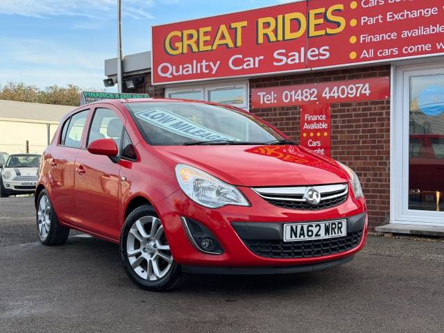 Vauxhall Corsa 1.2 Active 5dr Hatchback Petrol Red