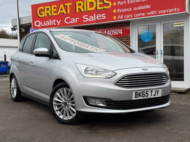 Ford C-MAX 2.0 TDCi Titanium 5dr Powershift MPV Diesel Silver