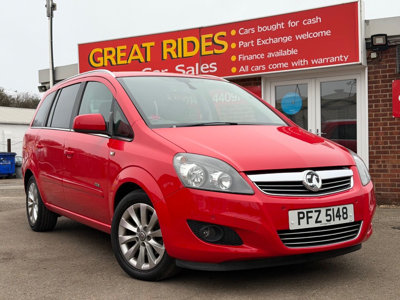 2013 Vauxhall Zafira