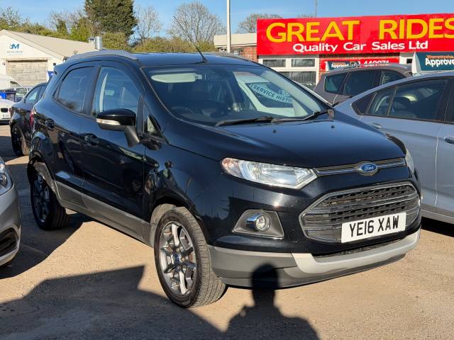 Ford Ecosport 1.5 TDCi 95 Titanium 5dr [17in] Hatchback Diesel Black