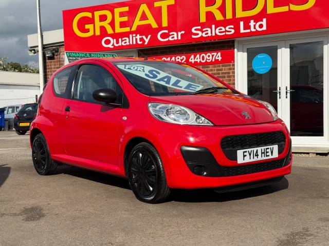 Peugeot 107 1.0 Access 3dr Hatchback Petrol Red