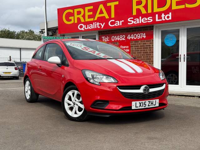 Vauxhall Corsa 1.2 Sting 3dr Hatchback Petrol Red