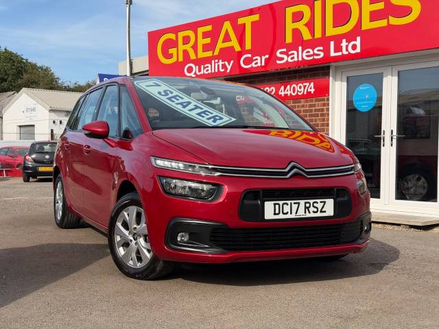 Citroen Grand C4 Picasso 1.6 BlueHDi 100 Touch Edition 5dr MPV Diesel Red