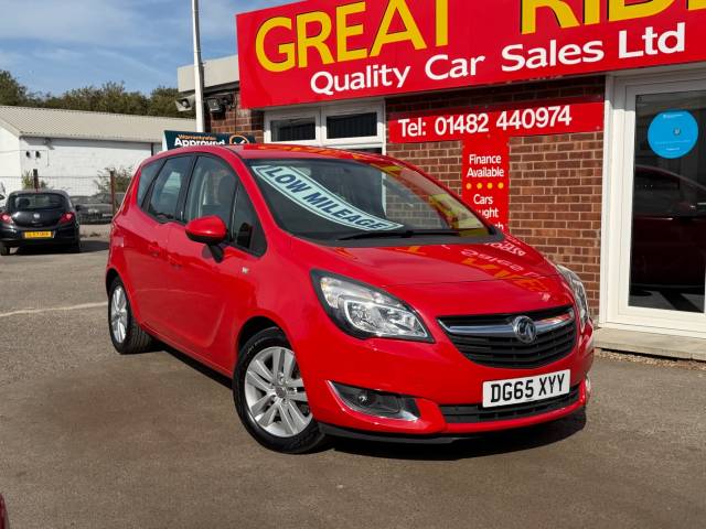 Vauxhall Meriva 1.4i 16V Life 5dr MPV Petrol Red