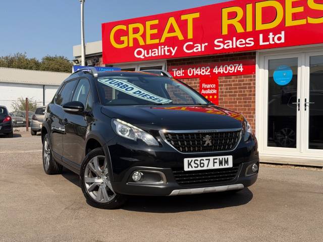 Peugeot 2008 1.6 BlueHDi 100 Allure 5dr Hatchback Diesel Black