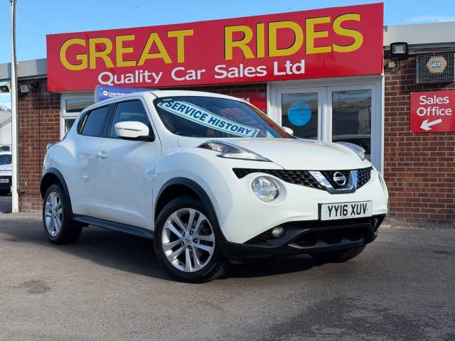 Nissan Juke 1.2 DiG-T N-Connecta 5dr Hatchback Petrol White